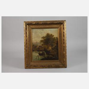 Karl Julius Rose, Am Bergsee