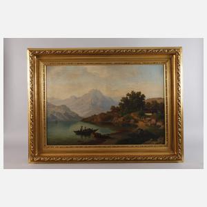 Carl Ludwig Schmitz, Abend am Bergsee