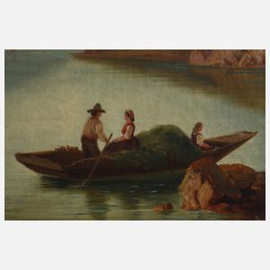 Carl Ludwig Schmitz, Abend am Bergsee