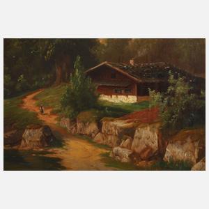 Carl Ludwig Schmitz, Abend am Bergsee