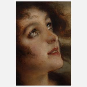 Prof. Leopold Schmutzler, Mädchen im Wind