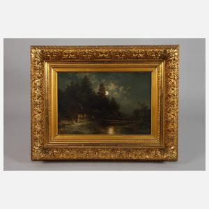 Alfred von Schönberger, Paar Landschaften