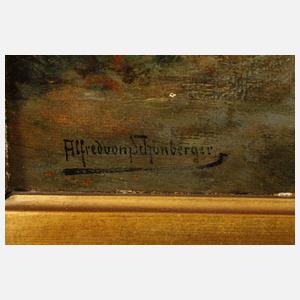 Alfred von Schönberger, Paar Landschaften