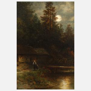 Alfred von Schönberger, Paar Landschaften