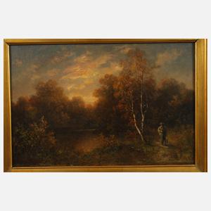 Alfred von Schönberger, Paar Landschaften