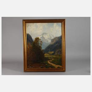 Josef Schoyerer, Spätsommer in den Alpen