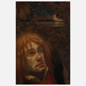 Eugène Martial Simas, Mann unter Kastanie