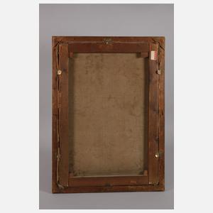 Prof. Otto Strützel, "Auf der Gartenbank"