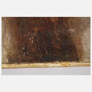 Albert Theer, attr., Biedermeier-Dame mit Pelzkrawatte