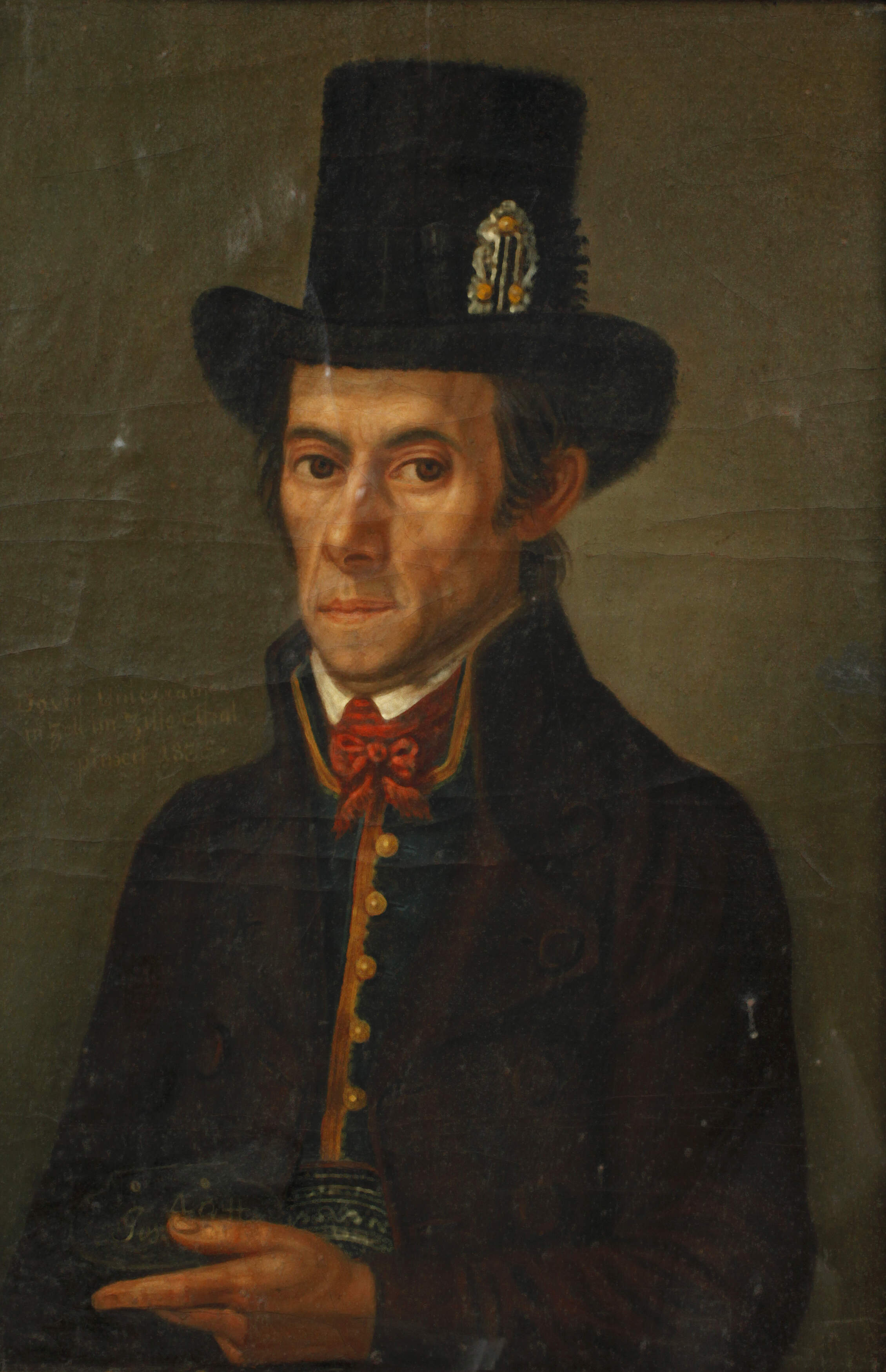 David Unterrainer, Herr mit Zylinder