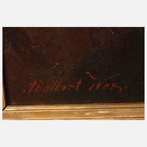 Adalbert Wex, "Spätherbst im Hochmoor"