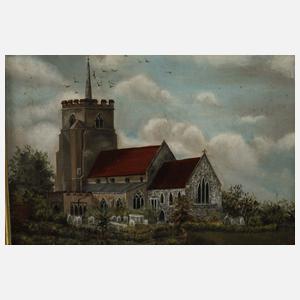 F. Woollard, Englische Dorfkirche