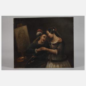 Der Maler und seine Muse