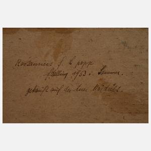 Der Maler und seine Muse