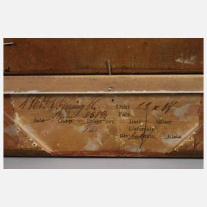 Karl Mayr-Graetz, attr., am warmen Ofen