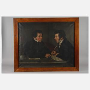 Franz Schubert & Franz Grillparzer bei der Arbeit