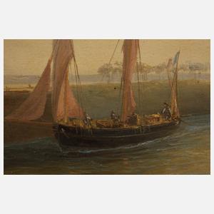 Segelschiff beim Auslaufen