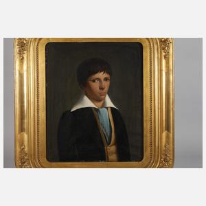 Knabenbildnis Biedermeier