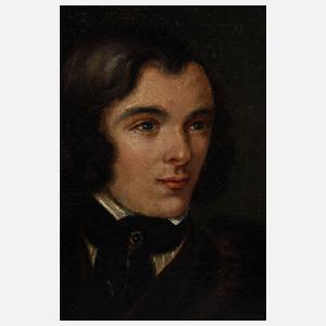 Herrenportrait Biedermeier