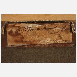 Spätklassizistisches Herrenbildnis