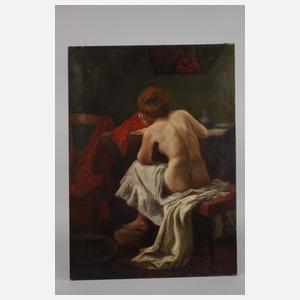 Weiblicher Rückenakt