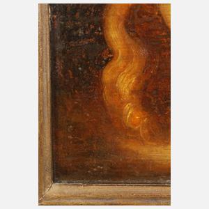 Stallknecht mit Pferd