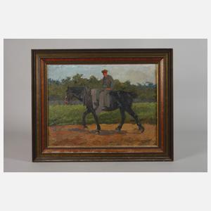 Rolf C. W. Balsam, Reitender Bauer