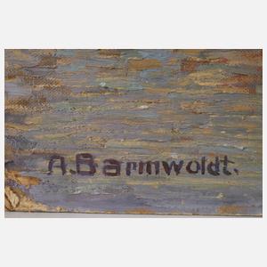 Anton Barmwoldt, Stadthafen in Elbing