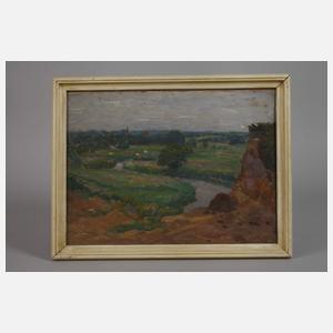 Fritz Behrendt, attr., "Sommerliche Landschaft"