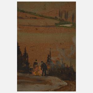 Walter Corsep, Vorfrühlingslandschaft