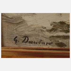 Georg Daubner, Winterliche Landschaft