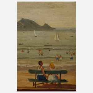 Strandszene aus Nachlass Hans Deiters