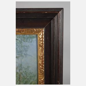 Erich Dichtl, Rehbock auf Waldlichtung