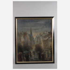 Valerijus Dombrovskis, Stadt im Regen