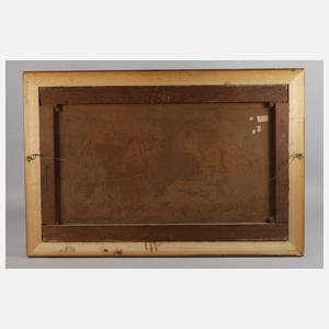 Döring, Norddeutsche Abendlandschaft bei Hochwasser