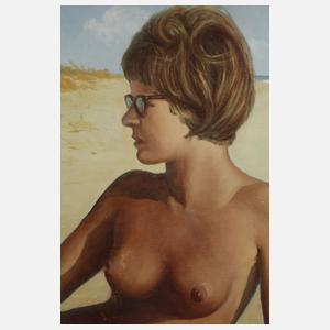Dressler, Akt am Strand