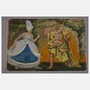 Otto Engelhardt-Kyffhäuser, Zwei bacchantische Szenen