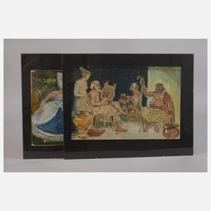 Otto Engelhardt-Kyffhäuser, Zwei bacchantische Szenen