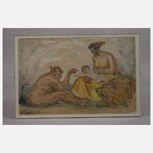 Otto Engelhardt-Kyffhäuser, Drei bacchantische Szenen