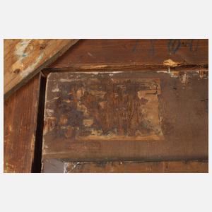 Prof. Fritz Erler, Elegante Dame mit Federhut