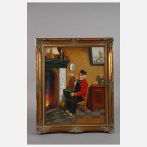 Hans Fenger, Pfeifenraucher