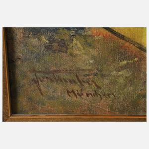 Franz Forthuber, Blick zum Wettersteingebirge