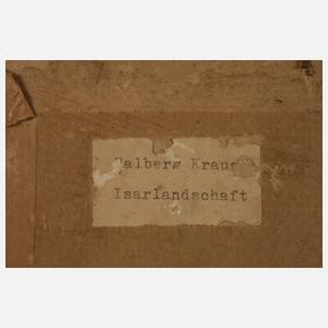 Fritz Halberg-Krauss, "Isarlandschaft"