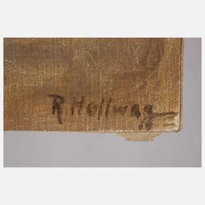 Rudolf Hellwag, "Hafen in Cornwall"