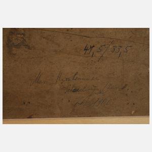 Max Hirschenauer, attr., Landschaft mit Bauernhaus