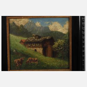 Theo Hoch, Motiv aus Werfen bei Salzburg