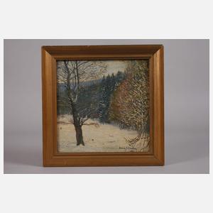 Erich Hürden, "An der Worawiese in Karlsbrunn"