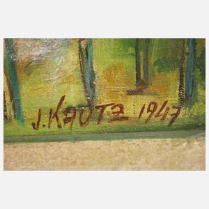 J. Kautz, Der Volksgarten in Wien