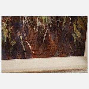 Eugen Kisselmann, Enten am Teich