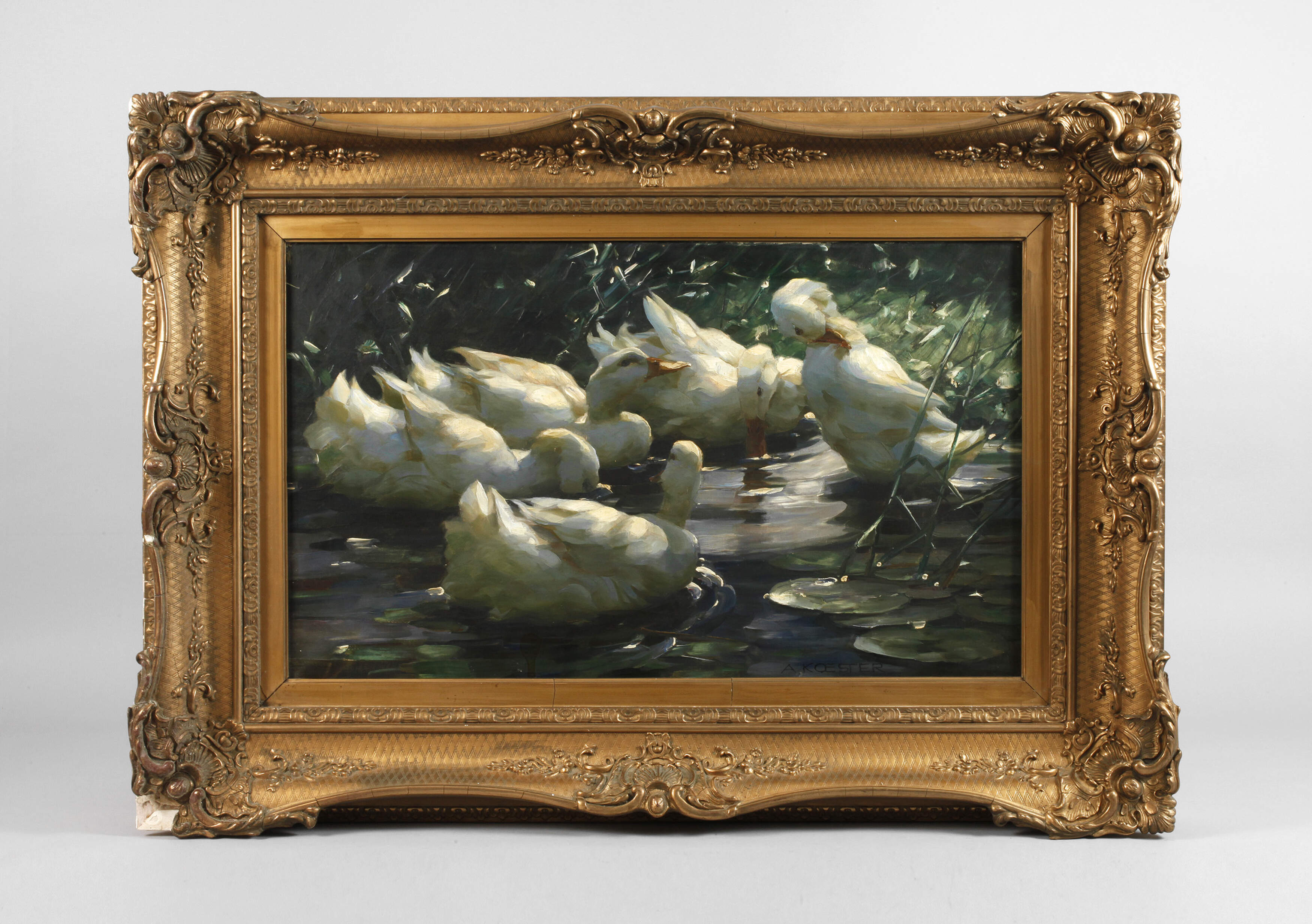 Alexander Koester, Fünf Enten im See